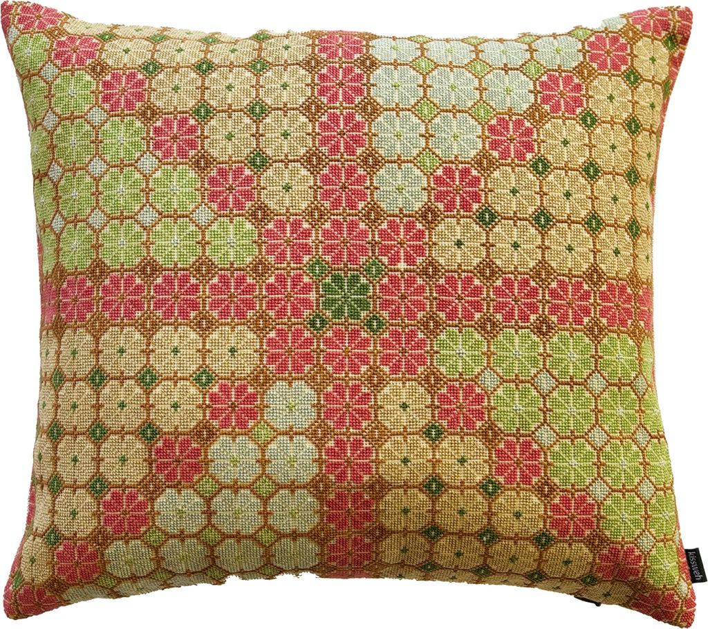 Damask Rose - Olive and Rose (Cross)