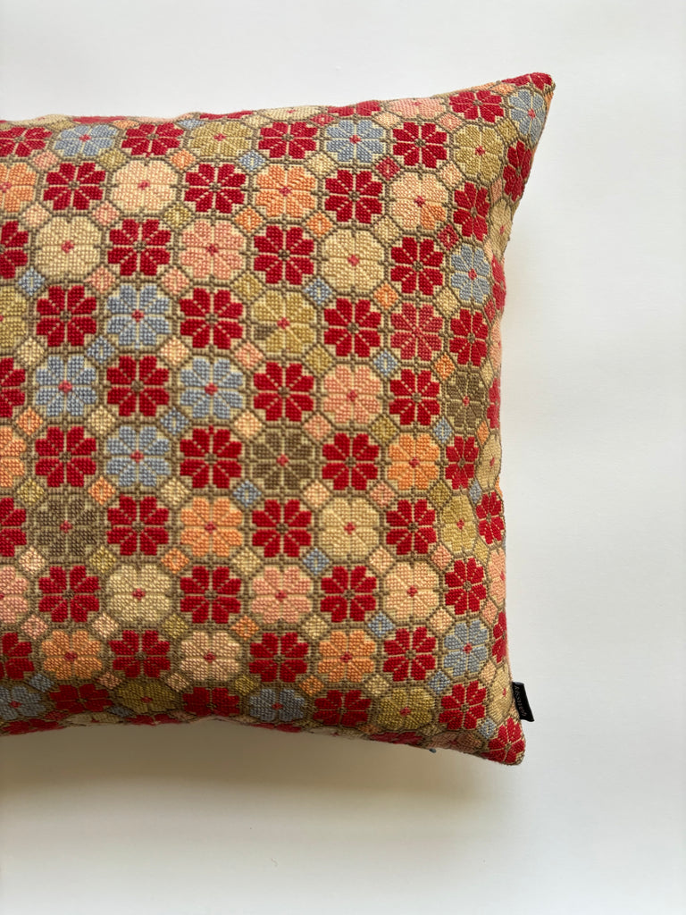 Damask Rose - Pastels and Crimson