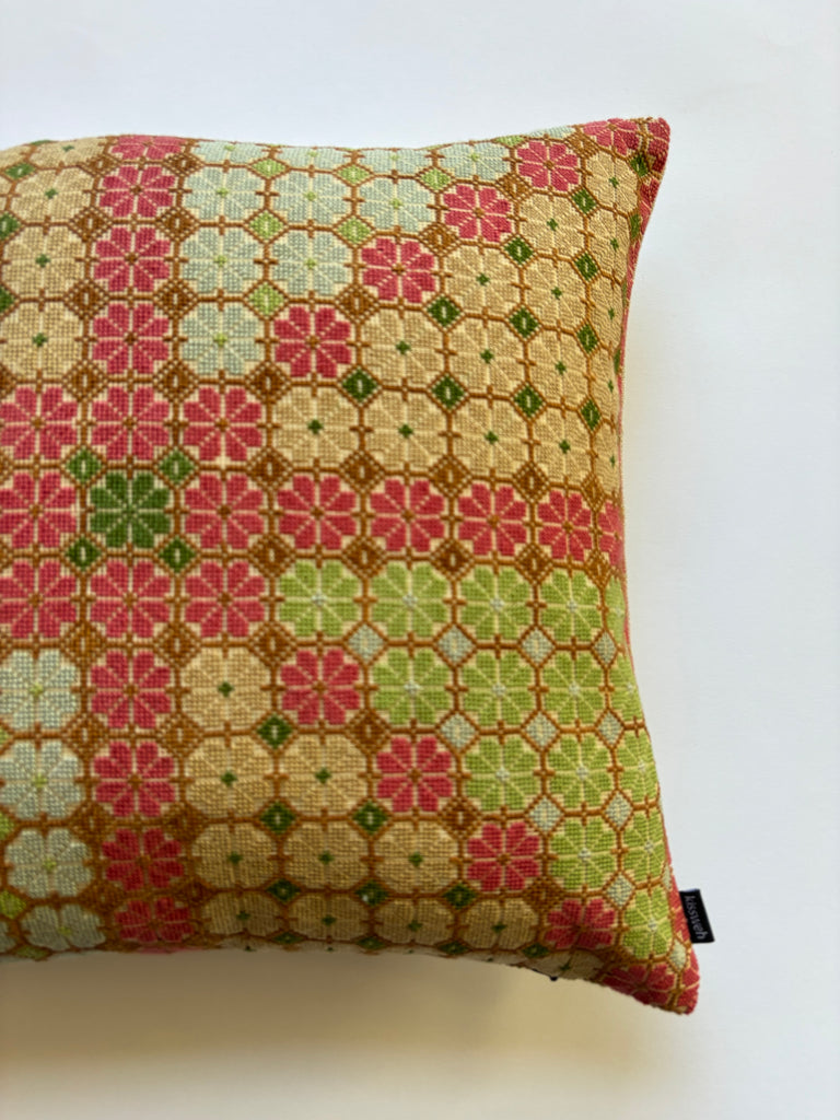 Damask Rose - Olive and Rose (Cross)